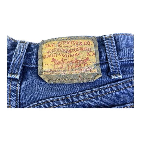 VTG Levis 501 USA (13501-0698) Button Fly Women's Jeans Tapered Size 3S 3 S - Picture 8 of 13